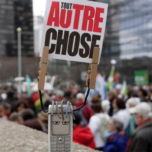 Mobilou à la manifestation de Tout Autre Chose